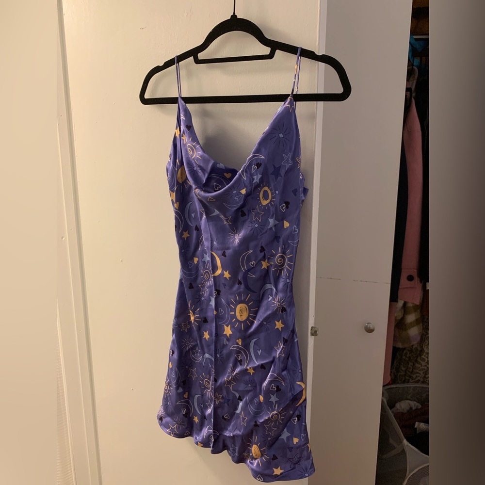 Zara starry night dress